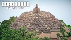 Totalitas Banget! YouTuber Ini Habiskan 100 Jam untuk Bikin Replika Candi Borobudur di Game Minecraft