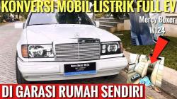 Vincent Raditya Ubah Mercy Boxer E200 1987 Jadi Mobil Listrik