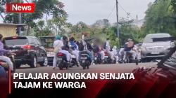Ancam Warga di Waduk Pluit, Pelajar Acungkan Senjata Tajam