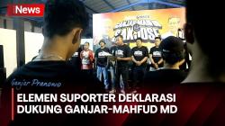 Deklarasi Dukungan, Elemen Suporter di Solo Siap Menangkan Ganjar-Mahfud MD