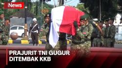 Ditembak KKB, Jenazah Kopda Anumerta Probo Siniwoko Dimakamkan di TMP Madiun