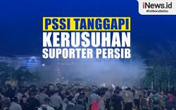Infografis PSSI Tanggapi Kerusuhan Suporter Persib di Tangerang