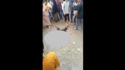 Duel Maut di Kompleks Pasar Polman, Penarik Betor Tewas Ditebas Tukang Parkir<