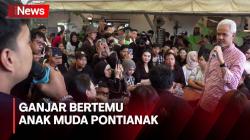 Ganjar Bertemu Anak Muda Pontianak, Ingin Bangun Creative Hub di Seluruh Indonesia<