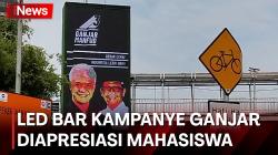 Dinilai Ramah Lingkungan, LED  Bar Kampanye Ganjar - Mahfud Diapresiasi Mahasiswa 