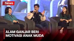 Kunjungi Bandung, Alam Ganjar Beri Motivasi Anak Muda untuk Berani Coba dan Berani Beda