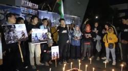 Wartawan Sulsel Gelar Aksi Solidaritas Palestina, Kutuk Kekerasan terhadap Jurnalis