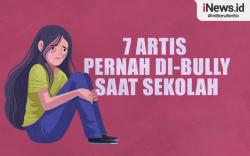 Infografis Deretan Artis yang Pernah Di-bully Saat Sekolah