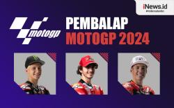 Infografis Daftar Para Pembalap MotoGP 2024