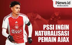 Infografis PSSI Ingin Naturalisasi Pemain Ajax Publik Vietnam Ketar-ketir