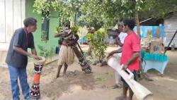 Warga Semangga Merauke Bersiap Sambut Ganjar Pranowo, Stem Tifa untuk Penyambutan