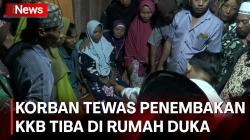  Jenazah Korban Penembakan KKB Tiba di Grobogan, Tangis Histeris Pecah saat Peti Dibuka