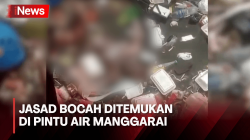 Hilang Usai Tenggelam di Sungai Ciliwung, Jasad Bocah Ditemukan di Pintu Air Manggarai