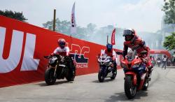 Motul Ajak Pembalap HRC Riding Bareng Komunitas Motor di Jakarta