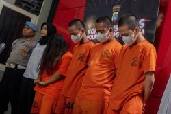 Tampang 4 Tersangka Kasus TPPO, 2 Korban Anak di Bawah Umur Dijadikan PSK