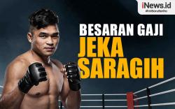 Infografis Besaran Gaji Jeka Saragih di UFC