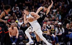 Hasil NBA 2023-2024: Nikola Jokic Tripple-Double, Denver Nuggets Hajar Houston Rockets