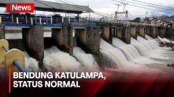 Status Normal, Debit Air Bendung Katulampa Bogor Setinggi 30 Sentimeter
