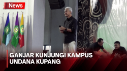 Ganjar Ajak Mahasiswa di Kupang Siapkan Diri Menuju Dunia Kerja