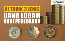 Infografis BI Tarik 3 Jenis Uang Logam dari Peredaran per Hari Ini