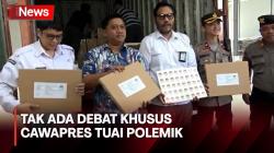 Aturan KPU Tuai Polemik terkait Tak Ada Debat Khusus Cawapres di Pemilu 2024