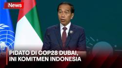 Presiden Jokowi Tegaskan Komitmen Indonesia Turunkan Emisi Karbon dan Deforestasi di Dubai
