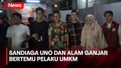 Sandiaga Uno Gandeng Alam Ganjar, Temui Pelaku UMKM di Makassar<