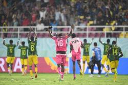 Selebrasi Pemain Timnas Mali Rebut Posisi 3 Piala Dunia U-17