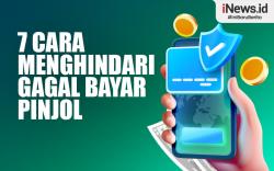 Infografis 7 Cara Menghindari Gagal Bayar Utang Pinjol
