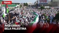 Ribuan Warga Maluku Utara Gelar Aksi Damai Bela Palestina, Kumpulkan Donasi Rp1 Miliar