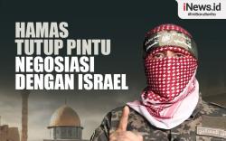 Infografis Hamas Tutup Pintu Negosiasi dengan Israel