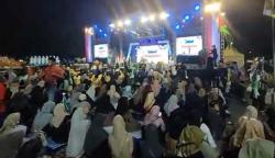  Ribuan Warga Sidoarjo Antusias Hadiri Sholawat Persatuan Indonesia, Ekonomi Kerakyatan Bangkit<