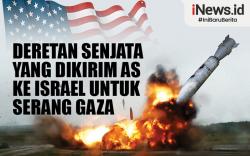 Infografis Deretan Senjata yang Dikirim AS ke Israel untuk Serang Gaza