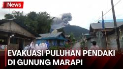 Tim SAR Padang Masih Mencari Puluhan Pendaki yang Terjebak di Gunung Marapi 