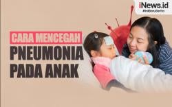 Infografis Cara Mencegah Penyakit Pneumonia pada Anak, Orang Tua Wajib Tahu!
