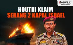 Infografis Kelompok Houthi Serang 2 Kapal Israel di Laut Merah