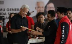 Berkunjung ke Palu, Ganjar Diskusi dengan Ratusan Anak Muda Bahas Pentingnya SDM Unggul<