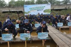 Sambut Hari Pohon Sedunia, BPKH Tanam Ratusan Mangrove<