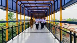 Skybridge Stasiun Bojonggede Diuji Coba Besok, Penumpang KRL Lebih Mudah ke Terminal