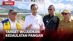 Presiden Jokowi Tinjau Pembangunan Bendungan Mbay di NTT 