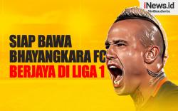 Infografis Radja Nainggolan Siap Bawa Bhayangkara FC Berjaya