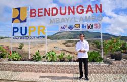 Cek Pembangunan Bendungan Mbay di NTT, Jokowi Berharap Produksi Beras Naik 250 Persen