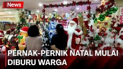 Menyambut Natal, Pernak-Pernik di Pasar Atom Surabaya Mulai Ramai 