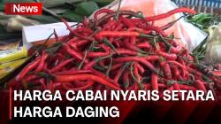 Aduh! Harga Cabai di Pasar Karanganyar Jakpus Nyaris Setara Harga Daging