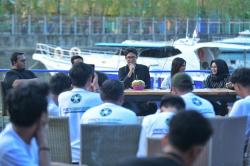 Alam Ganjar Tampung Aspirasi saat Kumpul Bersama Relawan di Makassar