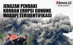 Infografis Jenazah Pendaki Korban Erupsi Gunung Marapi Teridentifikasi