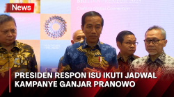 Diisukan Ikuti Jadwal Kampanye Ganjar Pranowo, Ini Respon Presiden Jokowi