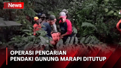 Pencarian Pendaki yang Terjebak Erupsi Gunung Marapi Ditutup, Total 23 Korban Tewas