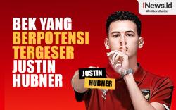 Infografis Bek Timnas Indonesia yang Berpotensi Terusir Justin Hubner
