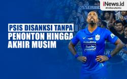 Infografis PSIS Disanksi Tanpa Penonton hingga Akhir Musim